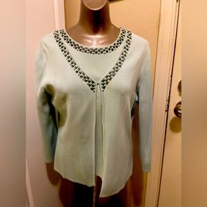 Mint green sweater set